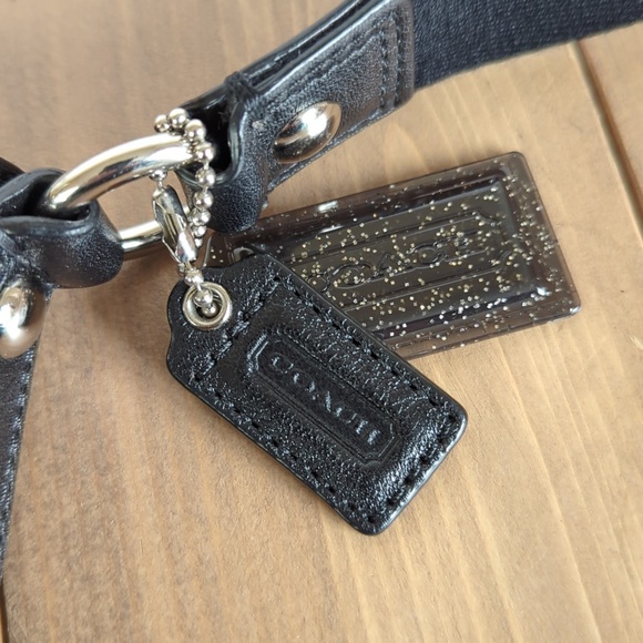 Coach Black Poppy Crossbody Mini Bag - Picture 7 of 12